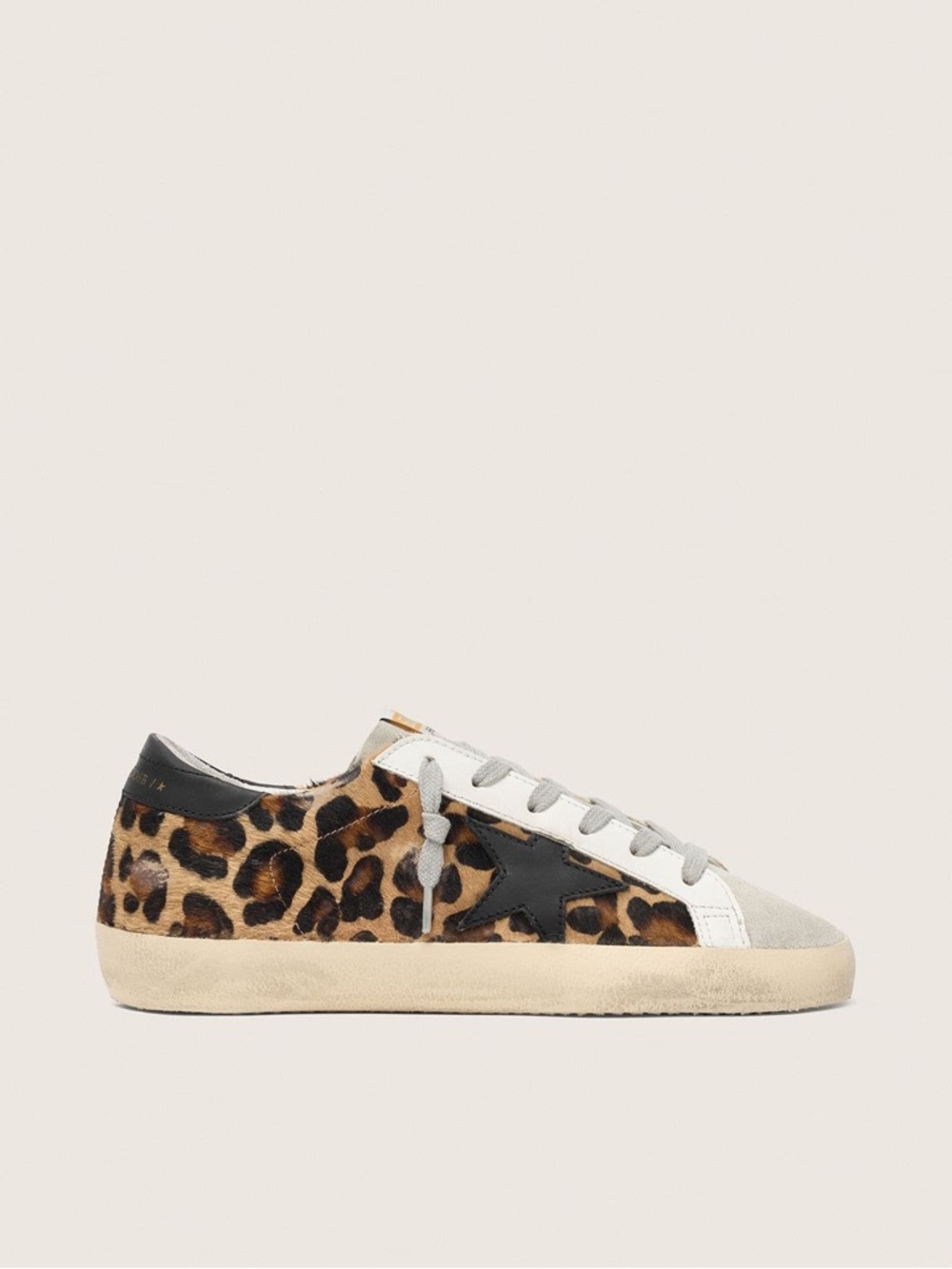 Golden Goose Women's Super-Star in leopard print leather - Picture 2 of 14